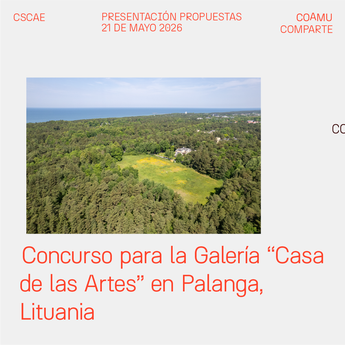 CONCURSO PARA LA GALER�A-CASA DE LAS ARTES- EN PALANGA, LITUANIA.