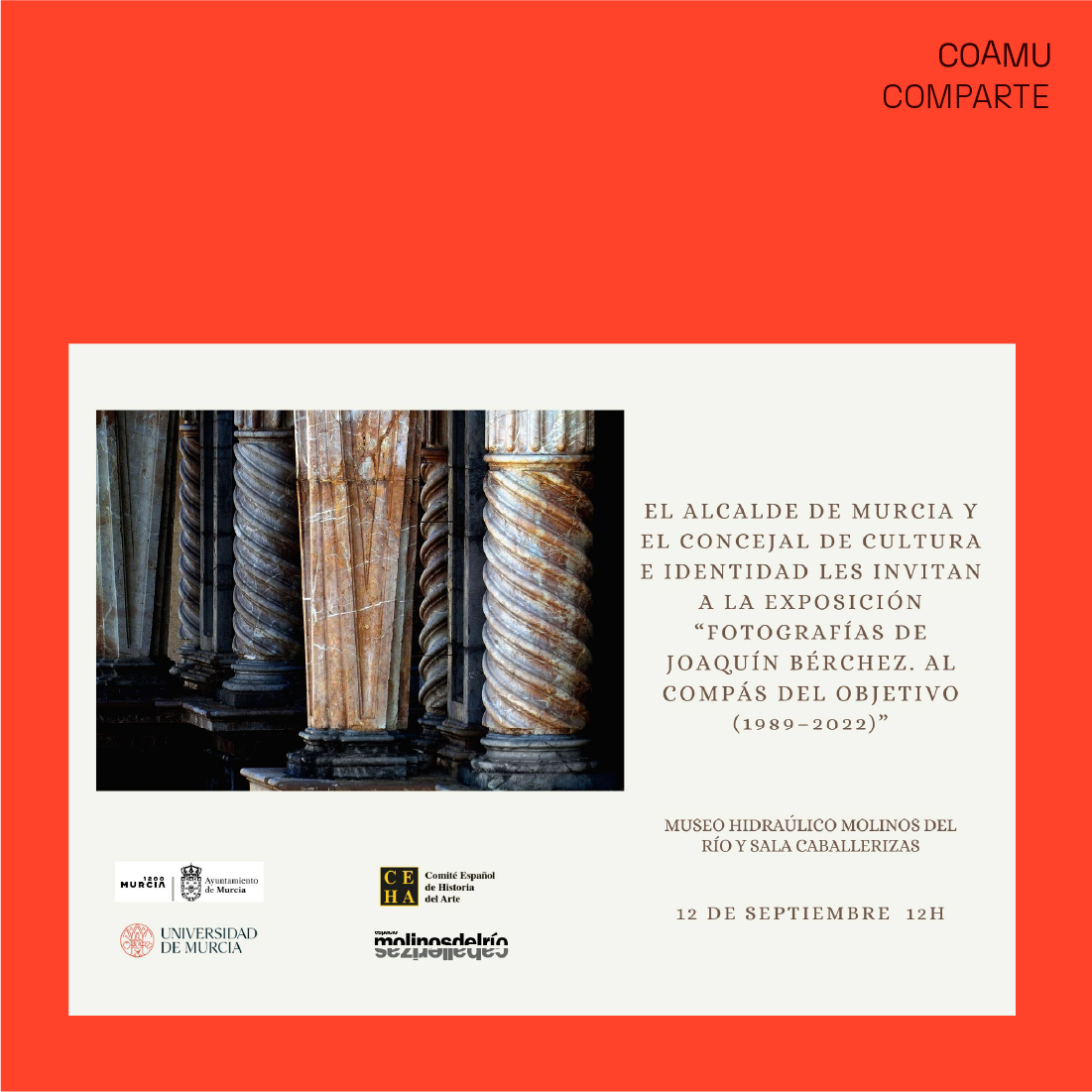 INAUGURACIN EXPOSICIN: FOTOGRAFAS DE JOAQUN BRCHEZ. AL COMPS DEL OBJETIVO