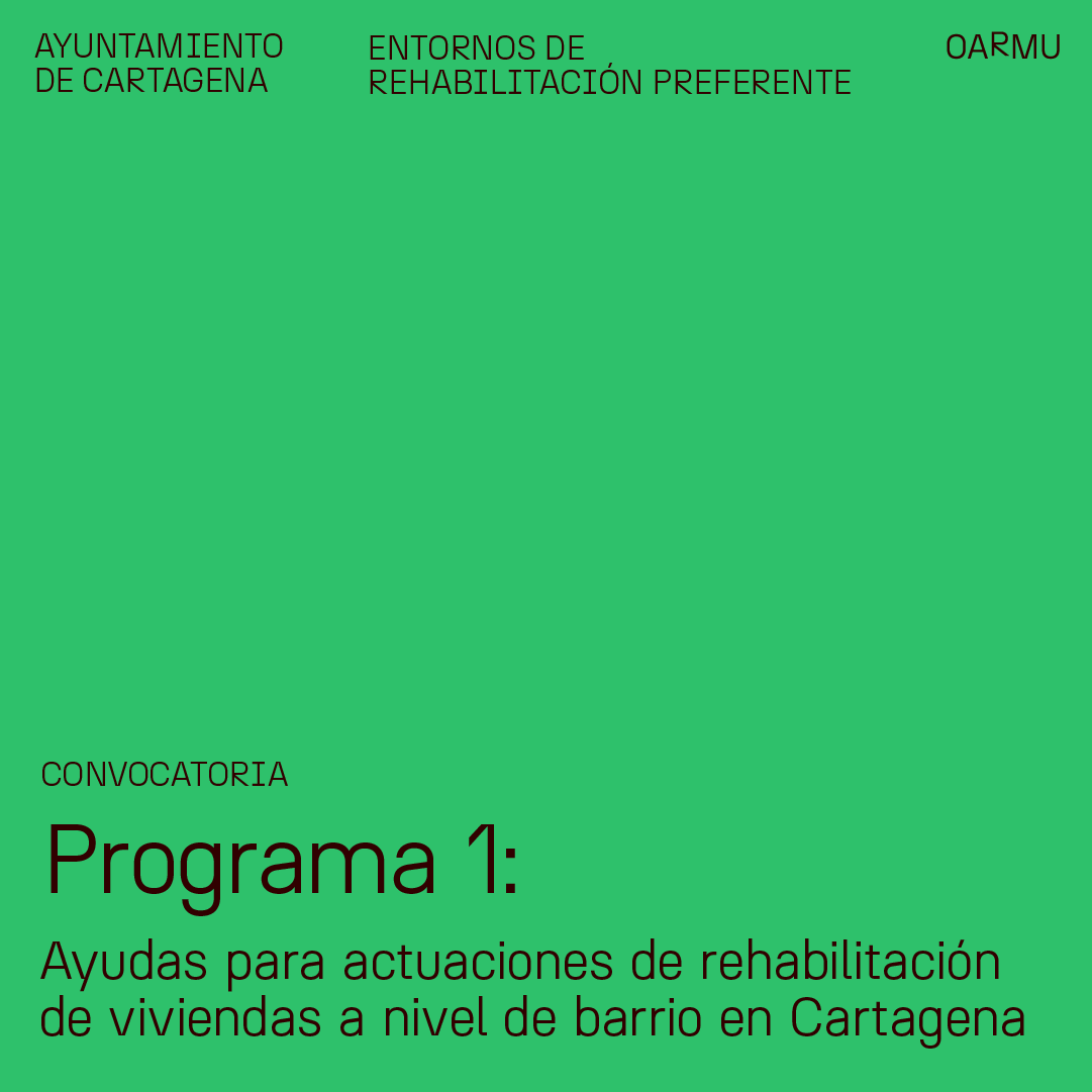 CONVOCATORIA DE AYUDAS A NIVEL DE BARRIO EN AYTO DE CARTAGENA