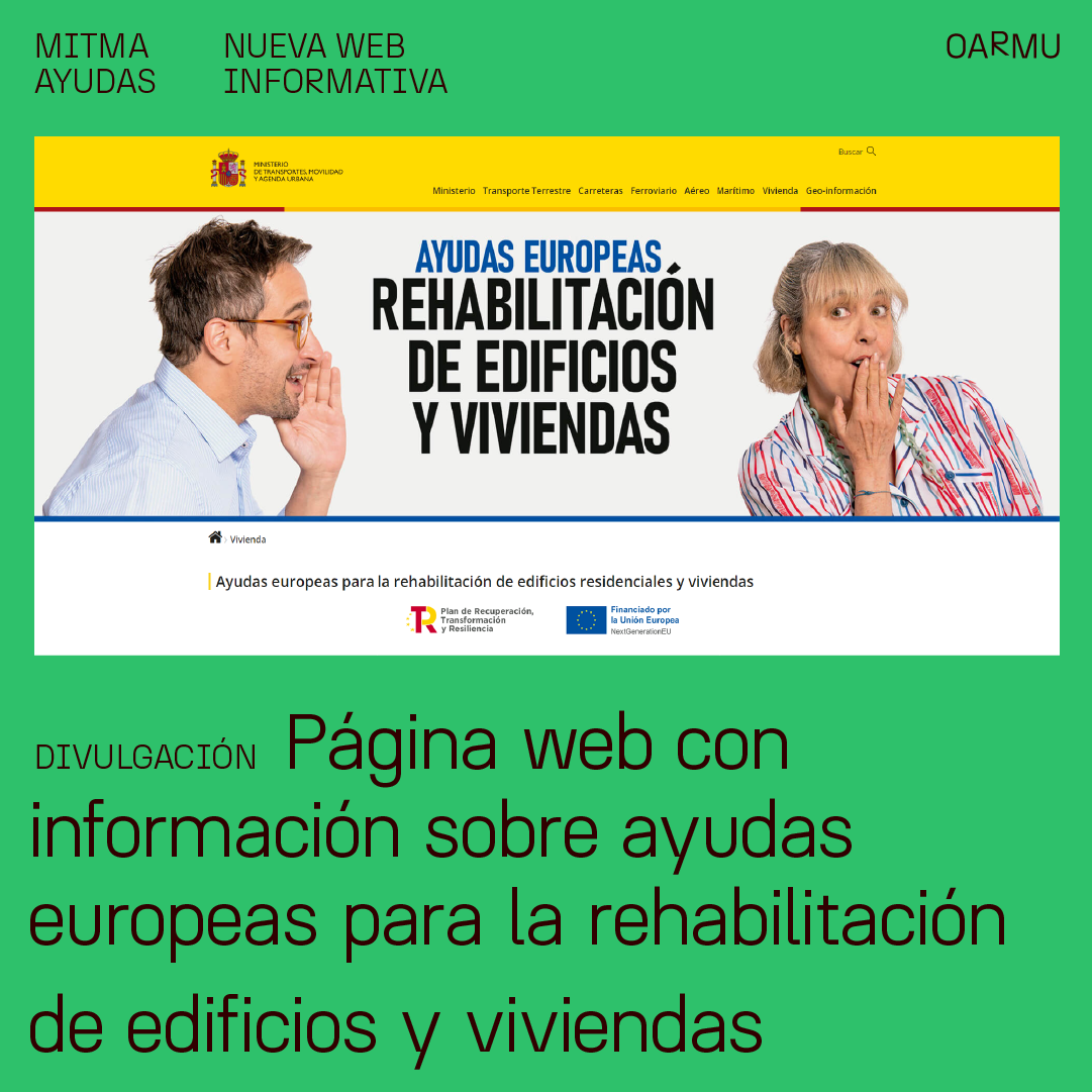 CAMPAA DE DIFUSION DEL MITMA SOBRE LOS FONDOS NEXT GENERATION