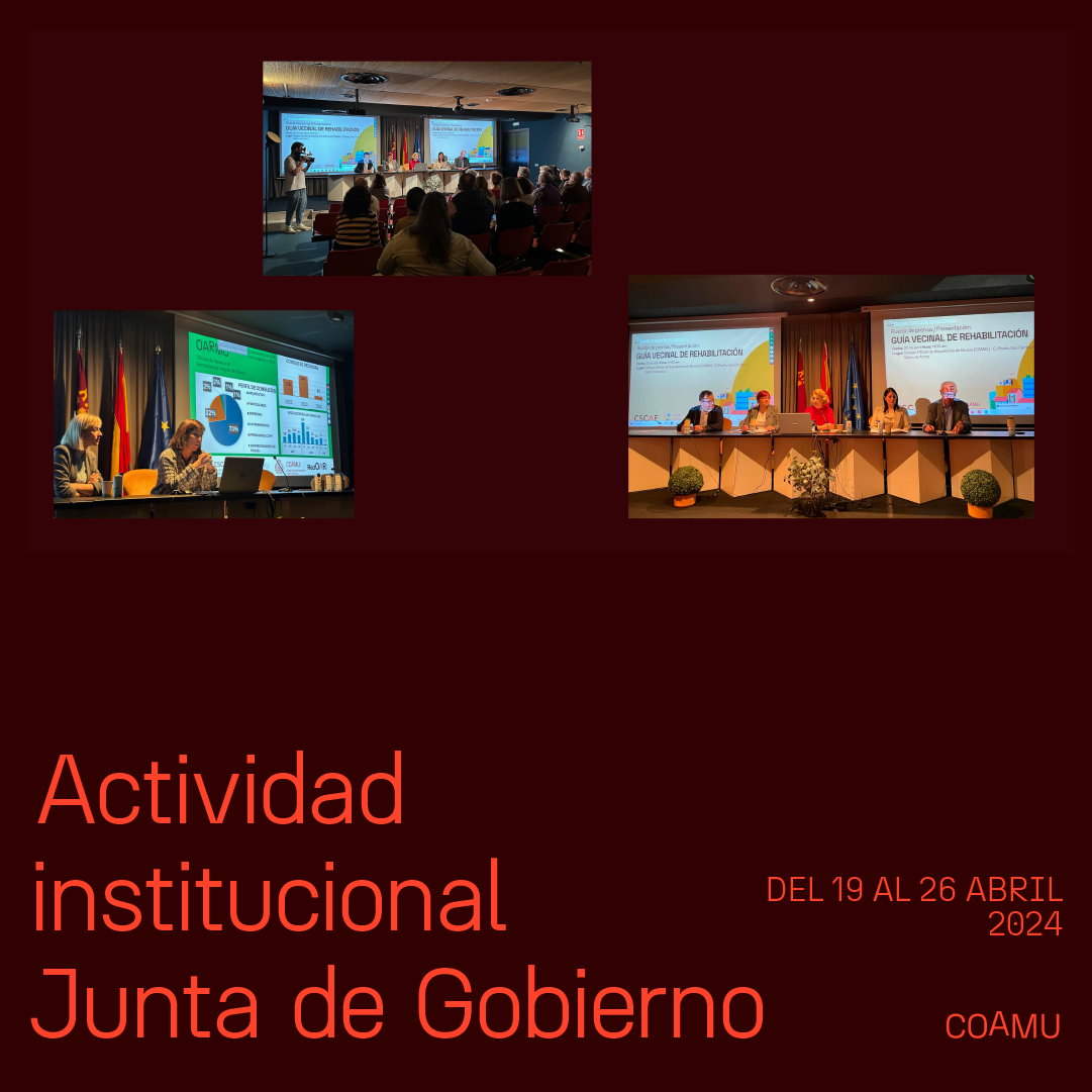 ACTIVIDAD INSTITUCIONAL JUNTA DE GOBIERNO 20-26 ABRIL