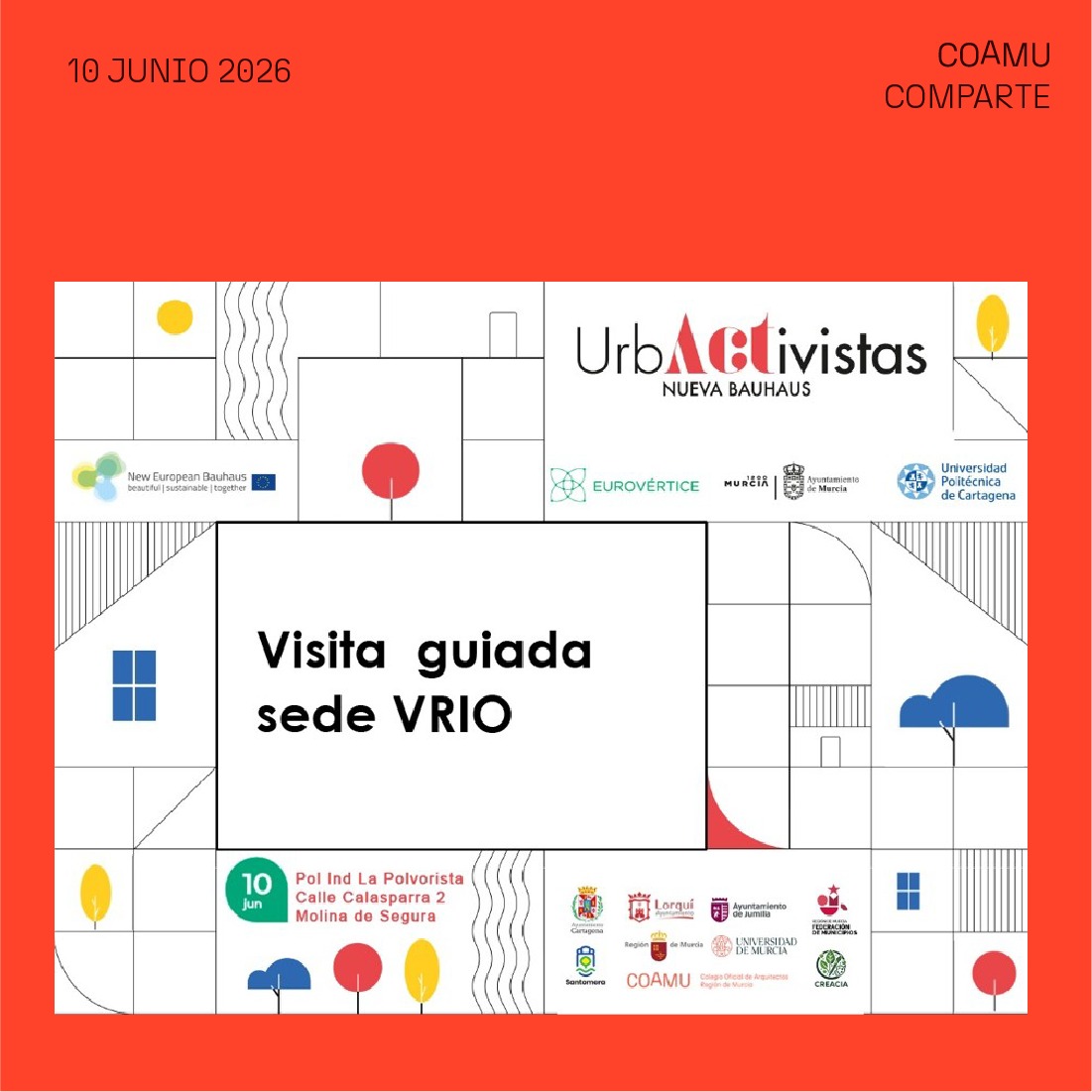 VISITA GUIADA SEDE VRIO  //  The Festival of the New European Bauhaus . 10 DE JUNIO DE 2025