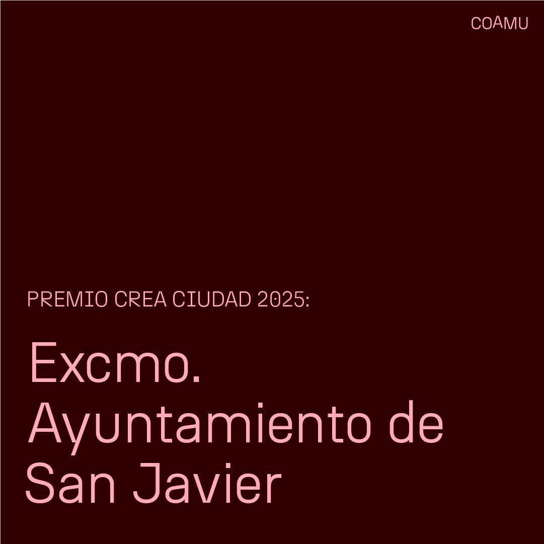 PREMIO CREA CIUDAD 2025: AYUNTAMIENTO DE SAN JAVIER