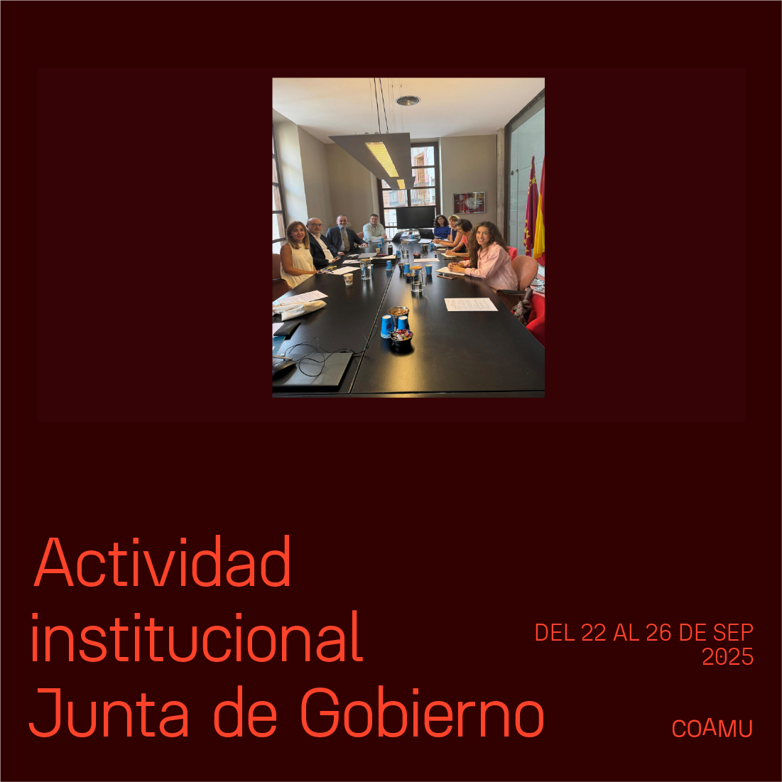 Actividad institucional junta de gobierno 22-26 septiembre