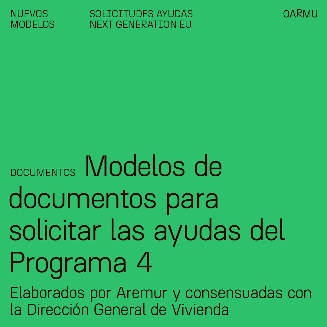 MODELOS DE DOCUMENTOS PROGRAMA 4 DE LAS AYUDAS A REHABILITACION ENERGETICA_NEXT GENERATION EU