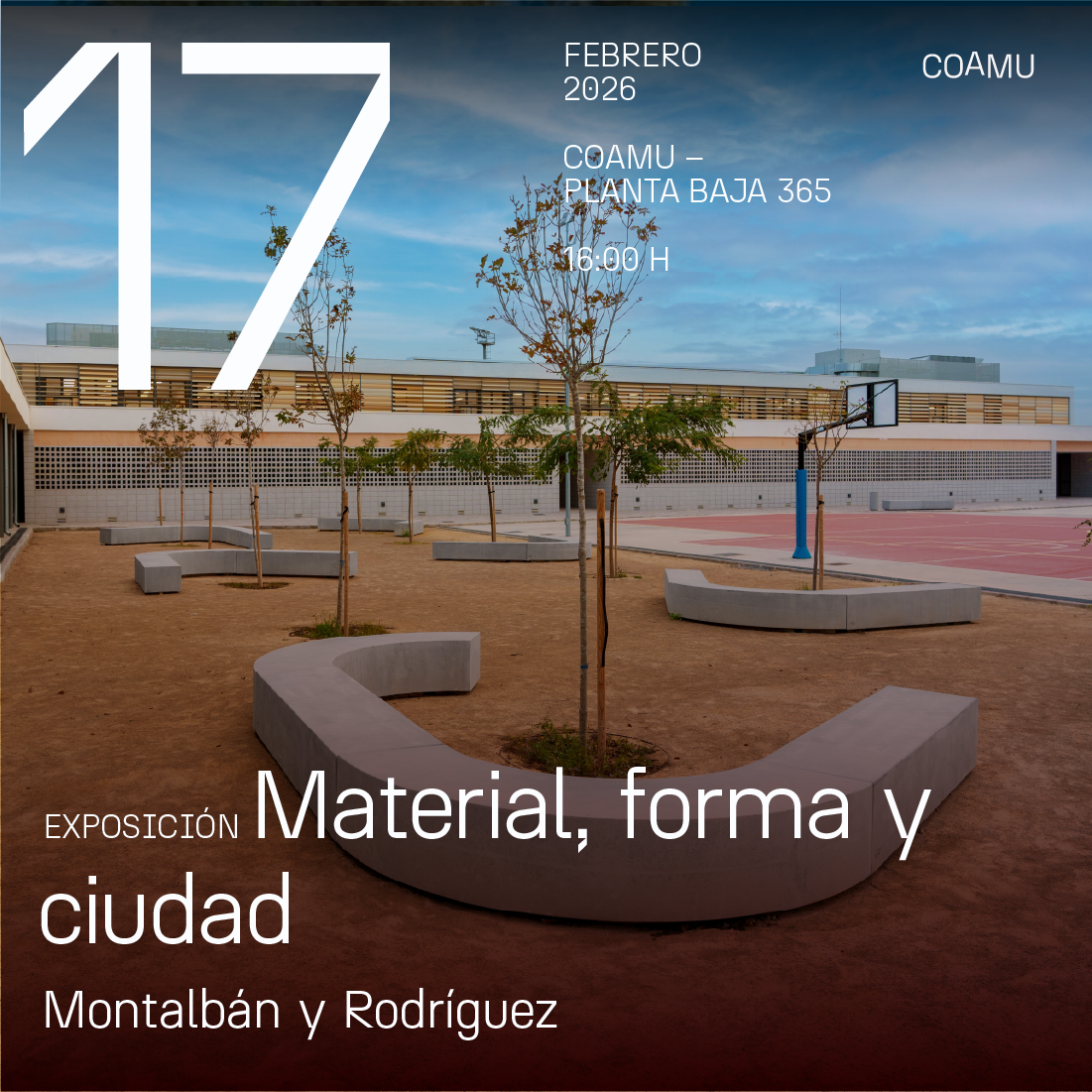 INAUGURACI�N EXPOSICI�N MATERIAL, FORMA Y CIUDAD. MONTALB�N Y RODR�GUEZ. Espacio 365 
