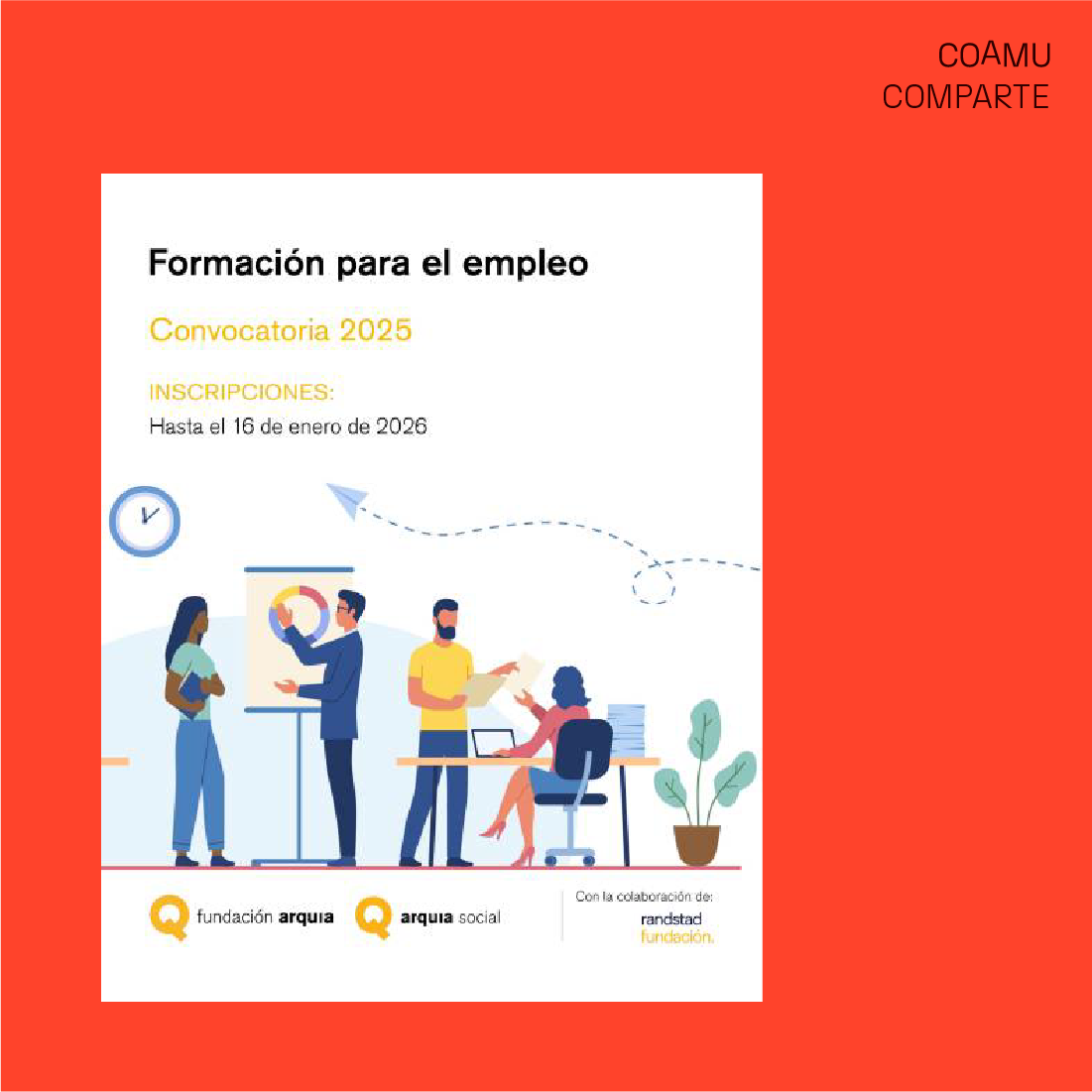 CONVOCATORIA 2025 DE FORMACIN PARA EL EMPLEO. FECHA LMITE DE INSCRIPCIN 16 DE ENERO DE 2026
