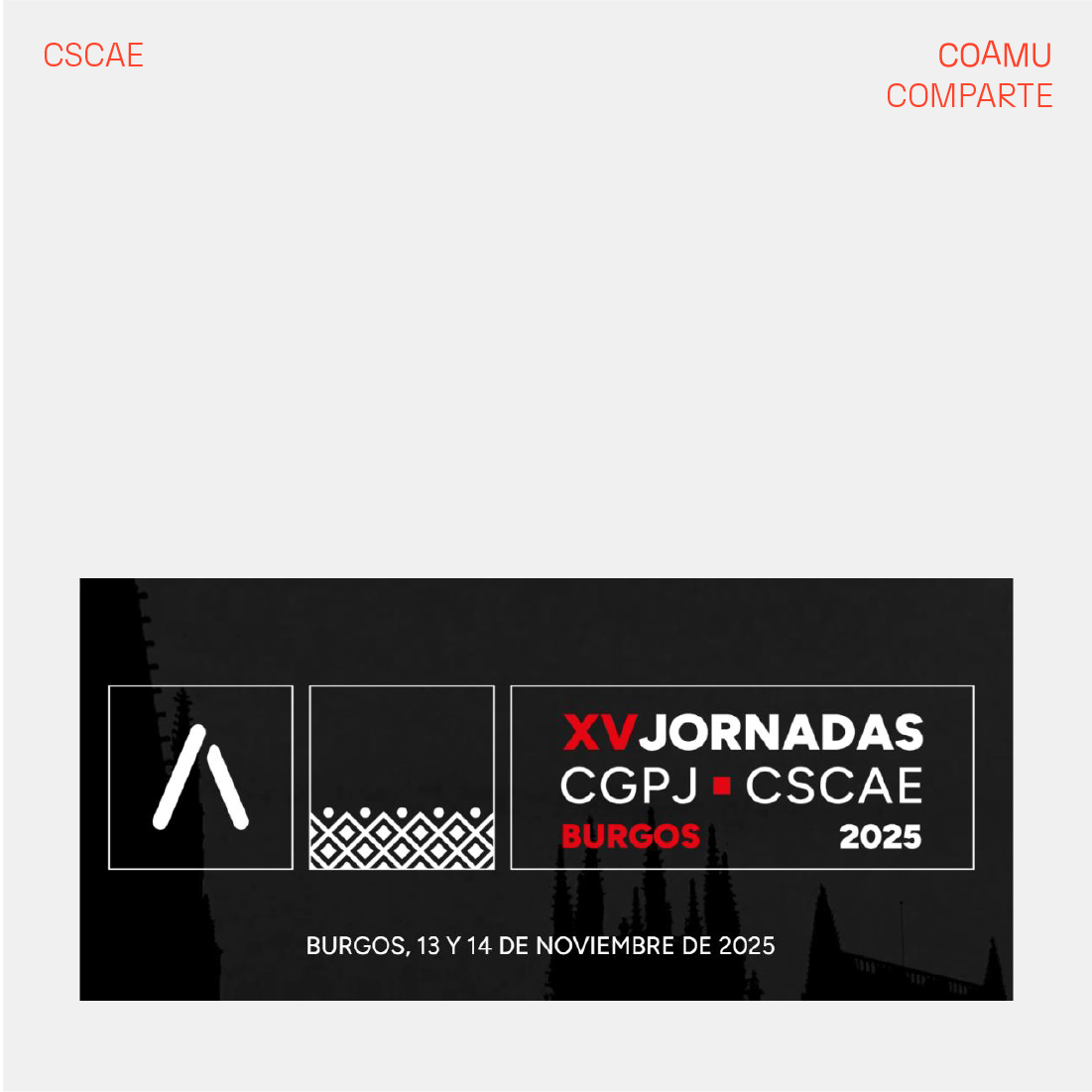 PROGRAMA FORMATIVO XV EDICIN DE LAS JORNADAS DEL CONSEJO GENERAL DEL PODER JUDICIAL Y UAPFE/ CONSEJO SUPERIOR DE LOS COLEGIOS DE ARQUITECTOS DE ESPAA