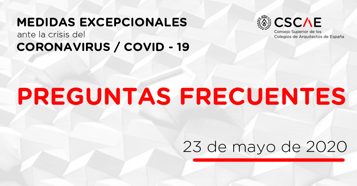 Faqs actualizadas y levantamiento de restricciones en edificios existentes