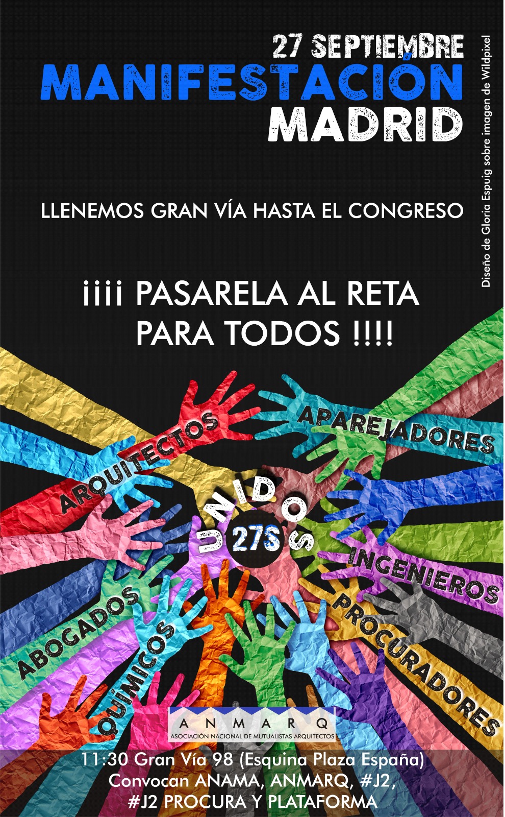 MANIFESTACIN ANMARQ EN MADRID 27 DE SEPTIEMBRE